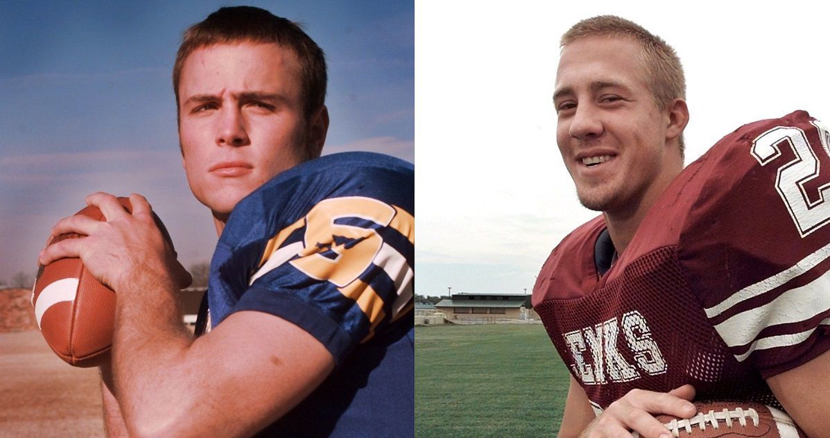1997: Matt Holliday, Stillwater (left); and Rocky Calmus, Jenks (right)